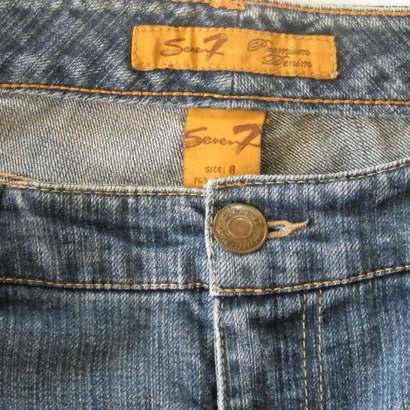 Seven7 Jeans Size 8 Premium Denim Brand - Picture 9 of 11